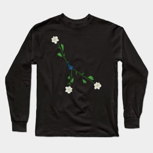 Cancer / Floral Long Sleeve T-Shirt